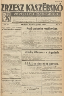 Zrzesz Kaszëbskô : pismo ludu kaszubskiego. R.8, 1945, nr 30