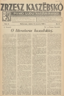 Zrzesz Kaszëbskô : pismo ludu kaszubskiego. R.9, 1946, nr 6