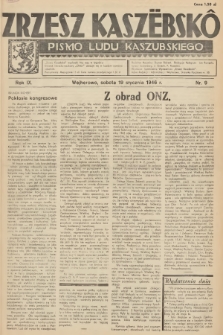 Zrzesz Kaszëbskô : pismo ludu kaszubskiego. R.9, 1946, nr 9
