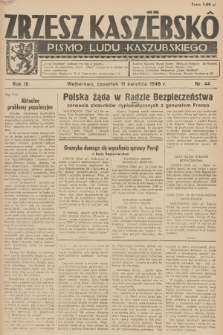 Zrzesz Kaszëbskô : pismo ludu kaszubskiego. R.9, 1946, nr 44