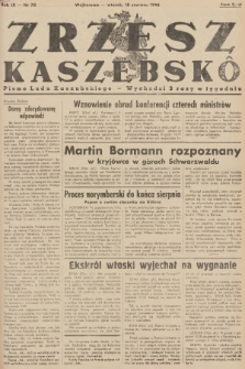 Zrzesz Kaszëbskô : pismo ludu kaszubskiego. R.9, 1946, nr 70