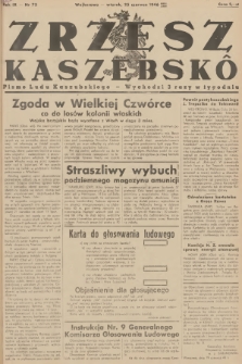 Zrzesz Kaszëbskô : pismo ludu kaszubskiego. R.9, 1946, nr 73