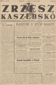 Zrzesz Kaszëbskô : katolickie pismo ludu kaszubskiego. R.9, 1946, nr 90