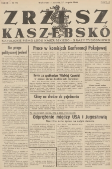 Zrzesz Kaszëbskô : katolickie pismo ludu kaszubskiego. R.9, 1946, nr 95