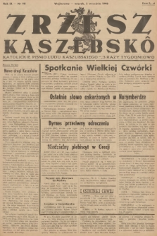 Zrzesz Kaszëbskô : katolickie pismo ludu kaszubskiego. R.9, 1946, nr 98