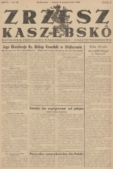 Zrzesz Kaszëbskô : katolickie pismo ludu kaszubskiego. R.9, 1946, nr 110