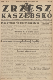 Zrzesz Kaszëbskô : katolickie pismo ludu kaszubskiego. R.9, 1946, nr 111