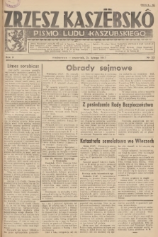 Zrzesz Kaszëbskô : pismo ludu kaszubskiego. R.10, 1947, nr 22