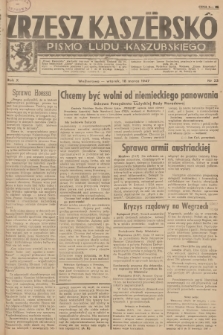 Zrzesz Kaszëbskô : pismo ludu kaszubskiego. R.10, 1947, nr 33