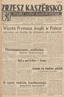 Zrzesz Kaszëbskô : pismo ludu kaszubskiego. R.10, 1947, nr 60