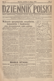 Ilustrowany Dziennik Polski : organ demokratyczny poświęcony sprawie wolnej zjednoczonej Rzeczypospolitej. R. 1, 1919, nr 3