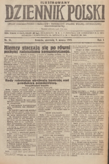 Ilustrowany Dziennik Polski : organ demokratyczny i narodowy poświęcony sprawie wolnej, zjednoczonej Rzeczypospolitej. R. 1, 1919, nr 31