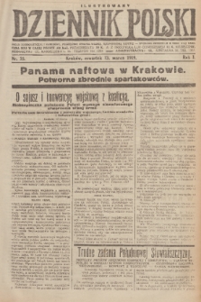 Ilustrowany Dziennik Polski : organ demokratyczny i narodowy, poświęcony sprawie wolnej, zjednoczonej Rzpltej. R. 1, 1919, nr 35