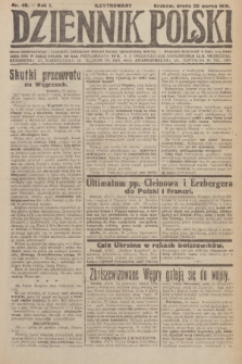 Ilustrowany Dziennik Polski : organ demokratyczny i narodowy, poświęcony sprawie wolnej, zjednoczonej Rzpltej. R. 1, 1919, nr 48