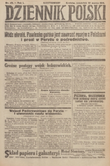 Ilustrowany Dziennik Polski : organ demokratyczny i narodowy, poświęcony sprawie wolnej, zjednoczonej Rzpltej. R. 1, 1919, nr 49