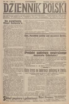 Ilustrowany Dziennik Polski : organ demokratyczny i narodowy, poświęcony sprawie wolnej, zjednoczonej Rzpltej. R. 1, 1919, nr 55