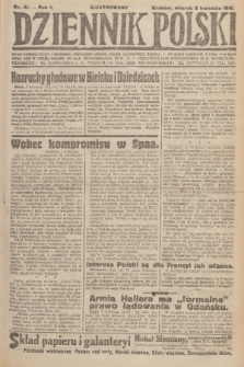 Ilustrowany Dziennik Polski : organ demokratyczny i narodowy, poświęcony sprawie wolnej, zjednoczonej Rzpltej. R. 1, 1919, nr 61