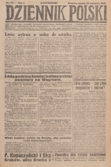 Ilustrowany Dziennik Polski : organ demokratyczny i narodowy, poświęcony sprawie wolnej, zjednoczonej Rzpltej. R. 1, 1919, nr 76