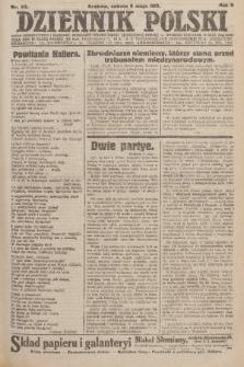 Dziennik Polski : organ demokratyczny i narodowy, poświęcony sprawie wolnej zjednoczonej Rzpltej. R. 1, 1919, nr 83