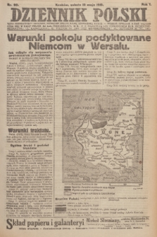 Dziennik Polski : organ demokratyczny i narodowy, poświęcony sprawie wolnej zjednoczonej Rzpltej. R. 1, 1919, nr 90