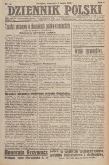 Dziennik Polski : organ demokratyczny i narodowy, poświęcony sprawie wolnej zjednoczonej Rzpltej. R. 1, 1919, nr 91