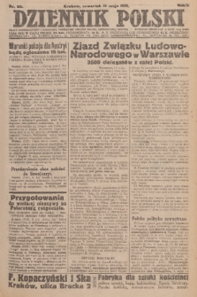 Dziennik Polski : organ demokratyczny i narodowy, poświęcony sprawie wolnej zjednoczonej Rzpltej. R. 1, 1919, nr 95