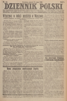 Dziennik Polski : organ demokratyczny i narodowy, poświęcony sprawie wolnej zjednoczonej Rzpltej. R. 1, 1919, nr 96