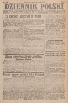 Dziennik Polski : organ demokratyczny i narodowy, poświęcony sprawie wolnej zjednoczonej Rzpltej. R. 1, 1919, nr 100