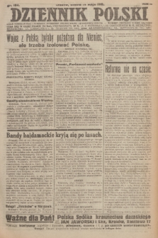 Dziennik Polski : organ demokratyczny i narodowy, poświęcony sprawie wolnej zjednoczonej Rzpltej. R. 1, 1919, nr 104
