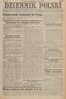 Dziennik Polski : organ demokratyczny i narodowy, poświęcony sprawie wolnej zjednoczonej Rzpltej. R. 1, 1919, nr 105