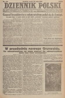 Dziennik Polski : organ demokratyczny i narodowy, poświęcony sprawie wolnej zjednoczonej Rzpltej. R. 1, 1919, nr 108