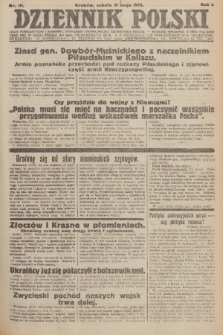 Dziennik Polski : organ demokratyczny i narodowy, poświęcony sprawie wolnej zjednoczonej Rzpltej. R. 1, 1919, nr 111