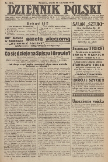 Dziennik Polski : organ demokratyczny i narodowy, poświęcony sprawie wolnej zjednoczonej Rzpltej. R. 1, 1919, nr 126