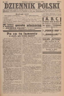 Dziennik Polski : organ demokratyczny i narodowy, poświęcony sprawie wolnej zjednoczonej Rzpltej. R. 1, 1919, nr 128