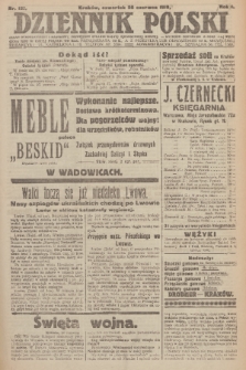 Dziennik Polski : organ demokratyczny i narodowy, poświęcony sprawie wolnej zjednoczonej Rzpltej. R. 1, 1919, nr 132