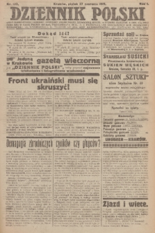 Dziennik Polski : organ demokratyczny i narodowy, poświęcony sprawie wolnej zjednoczonej Rzpltej. R. 1, 1919, nr 133