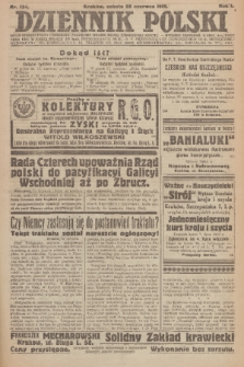 Dziennik Polski : organ demokratyczny i narodowy, poświęcony sprawie wolnej zjednoczonej Rzpltej. R. 1, 1919, nr 134