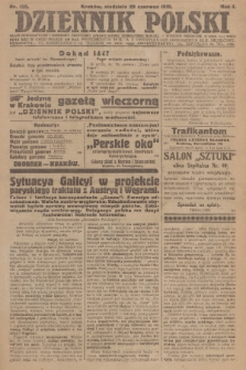 Dziennik Polski : organ demokratyczny i narodowy, poświęcony sprawie wolnej zjednoczonej Rzpltej. R. 1, 1919, nr 135