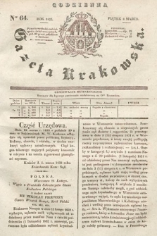 Codzienna Gazeta Krakowska. 1833, nr 64