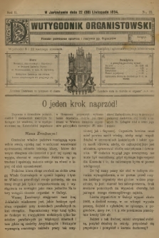 Dwutygodnik organistowski : pisemko poświęcone sprawom i rozrywce pp. Organistów. R.2, 1894, nr 22