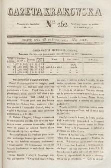 Gazeta Krakowska. 1831, nr 262