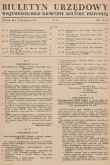 Biuletyn Urzędowy Wojewódzkiego Komitetu Kultury Fizycznej. 1955, nr 8