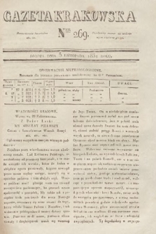 Gazeta Krakowska. 1831, nr 269