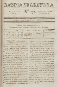 Gazeta Krakowska. 1831, nr 272