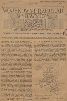 Wojskowy Przegląd Wydawniczy : miesięcznik poświęcony informacjom o wydawnictwach wojskowych. R.1, 1926, nr 2