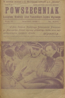 Powszechniak : czasopismo Młodzieży Szkół Powszechnych Zagłębia Węglowego. R.4, 1935, nr 9 (32)