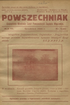 Powszechniak : czasopismo Młodzieży Szkół Powszechnych Zagłębia Węglowego. R.6, 1936, nr 3 (42)