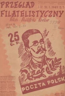 Przegląd Filatelistyczny = Polish Philatelic Review. T. 1, 1948/1949, nr 5