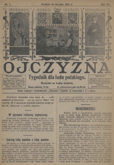 Ojczyzna : tygodnik dla ludu polskiego. 1914, nr 3