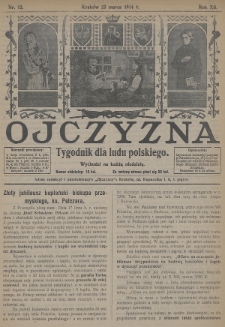 Ojczyzna : tygodnik dla ludu polskiego. 1914, nr 12